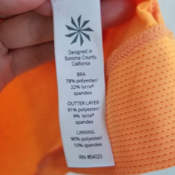 Athleta Mesh Supercharged Built In Bra Tank Top XS - Picture 11 of 12